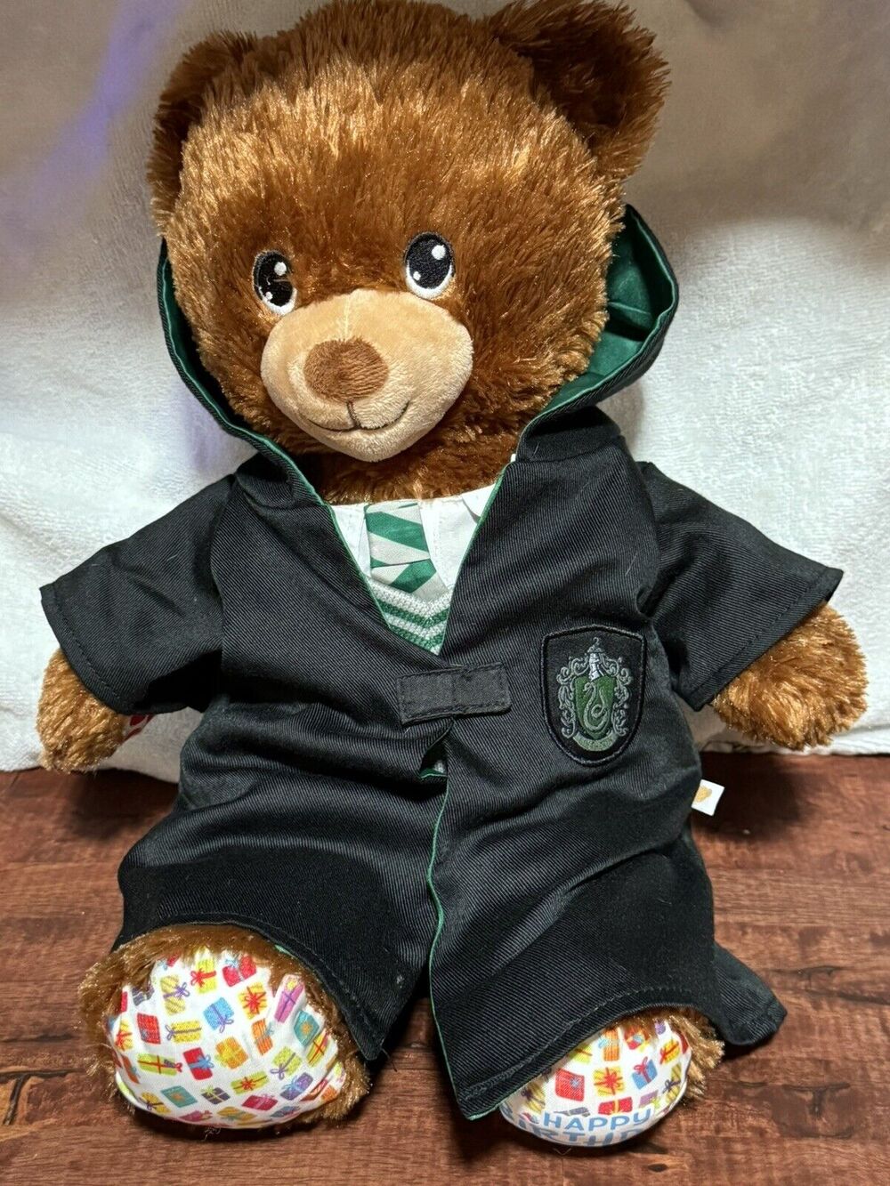 Slytherin Harry Potter Build a Bear, With Robe Sweater And Tie